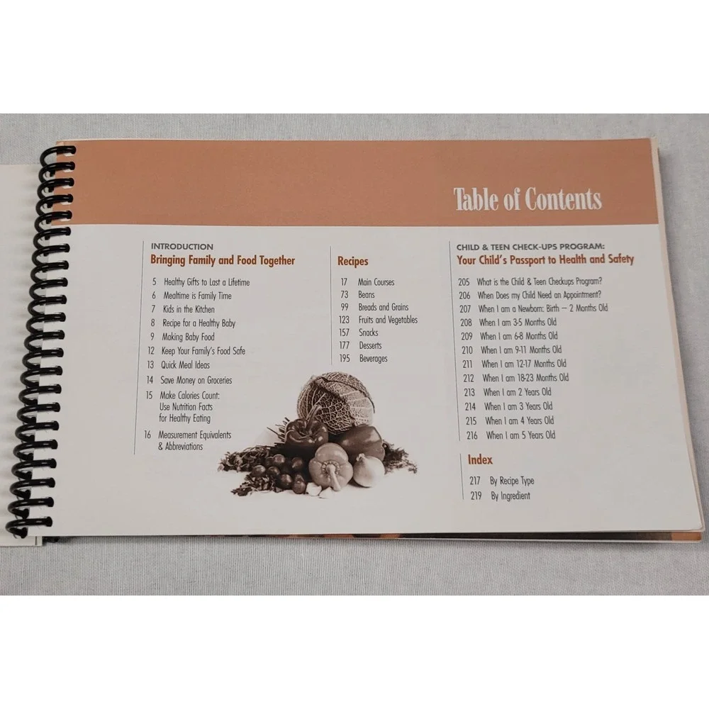 Healthy Families: food, fun & facts! cookbook by Minnesota Department of Health